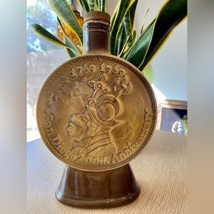 Vintage Jim Beam Whiskey Decanter, 1969, Spanish Exploration 1769
